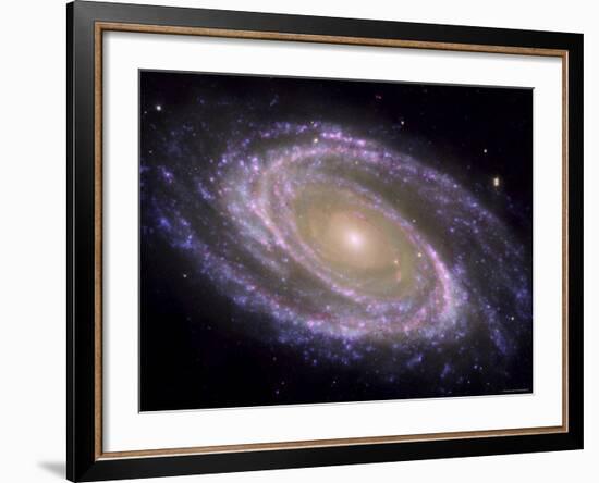 The Spiral Galaxy Known as Messier 81-Stocktrek Images-Framed Photographic Print