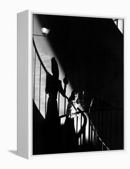 The Spiral Staircase, Dorothy McGuire, 1946-null-Framed Stretched Canvas