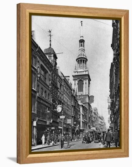 The Spire of Bow Church, London, 1926-1927-McLeish-Framed Premier Image Canvas