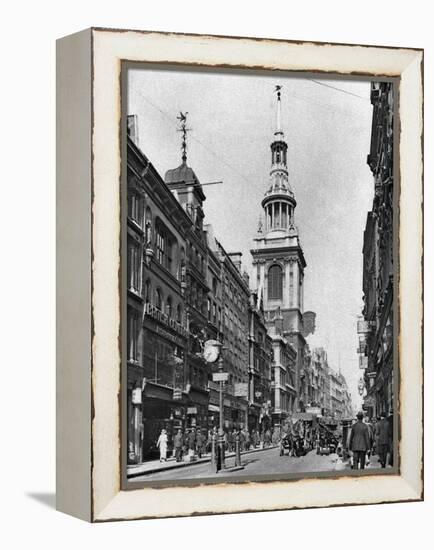 The Spire of Bow Church, London, 1926-1927-McLeish-Framed Premier Image Canvas