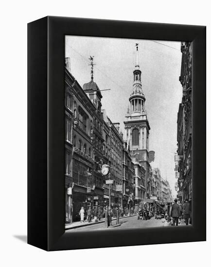 The Spire of Bow Church, London, 1926-1927-McLeish-Framed Premier Image Canvas