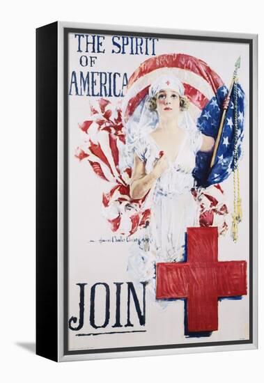 The Spirit of America Recruitment Poster-Howard Chandler Christy-Framed Premier Image Canvas