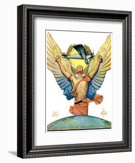 "The Spirit of Aviation,"May 12, 1928-Edgar Franklin Wittmack-Framed Giclee Print