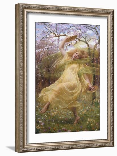 The Spirit of Spring-W. Savage Cooper-Framed Giclee Print