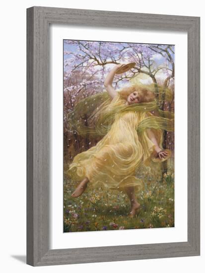 The Spirit of Spring-W. Savage Cooper-Framed Giclee Print