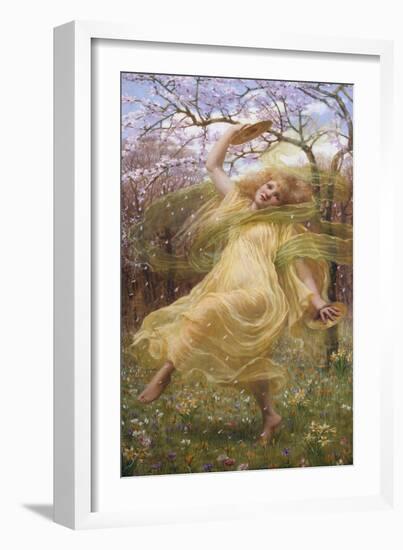 The Spirit of Spring-W. Savage Cooper-Framed Giclee Print