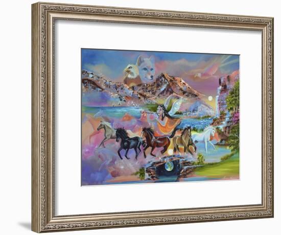 The Spirit of the Horse-Sue Clyne-Framed Giclee Print