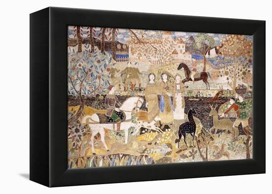 The Spirit of the Hunt-Maurice Brazil Prendergast-Framed Premier Image Canvas