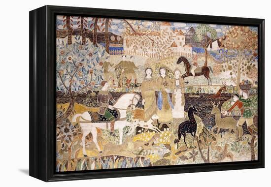 The Spirit of the Hunt-Maurice Brazil Prendergast-Framed Premier Image Canvas