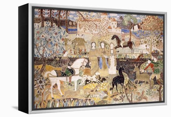 The Spirit of the Hunt-Maurice Brazil Prendergast-Framed Premier Image Canvas