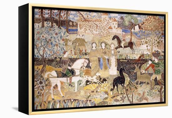 The Spirit of the Hunt-Maurice Brazil Prendergast-Framed Premier Image Canvas