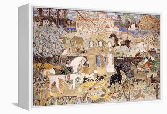 The Spirit of the Hunt-Maurice Brazil Prendergast-Framed Premier Image Canvas