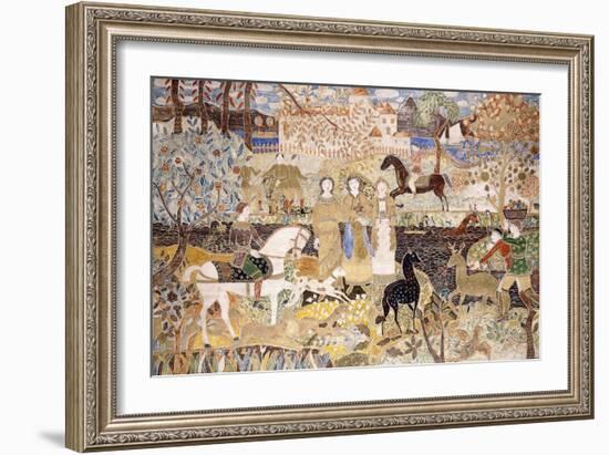 The Spirit of the Hunt-Maurice Brazil Prendergast-Framed Giclee Print