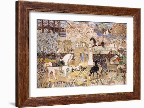 The Spirit of the Hunt-Maurice Brazil Prendergast-Framed Giclee Print