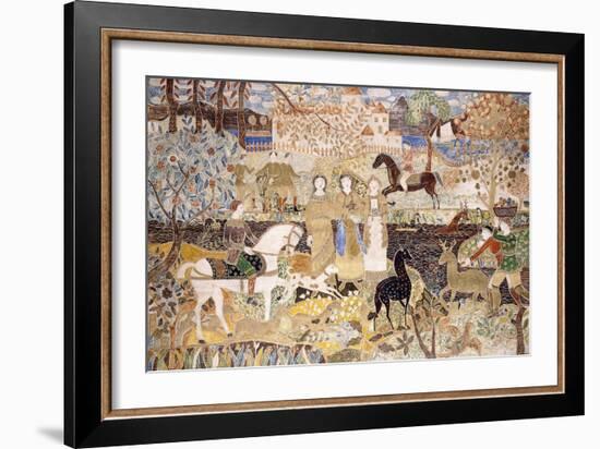 The Spirit of the Hunt-Maurice Brazil Prendergast-Framed Giclee Print