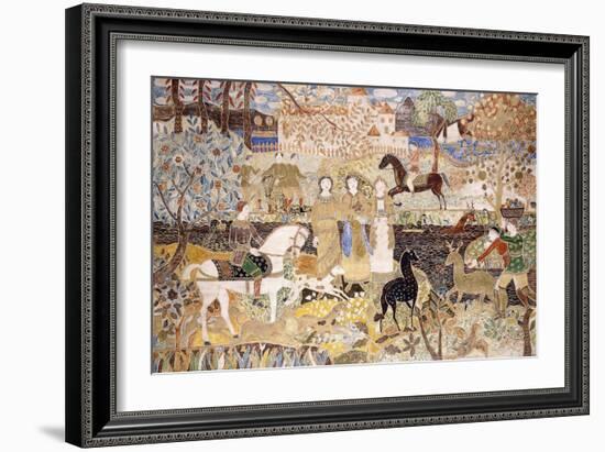 The Spirit of the Hunt-Maurice Brazil Prendergast-Framed Giclee Print