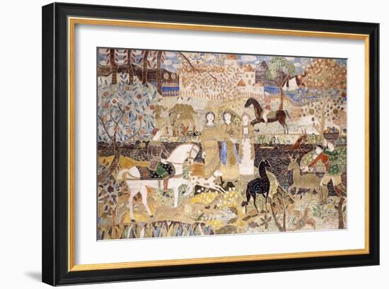 The Spirit of the Hunt-Maurice Brazil Prendergast-Framed Giclee Print