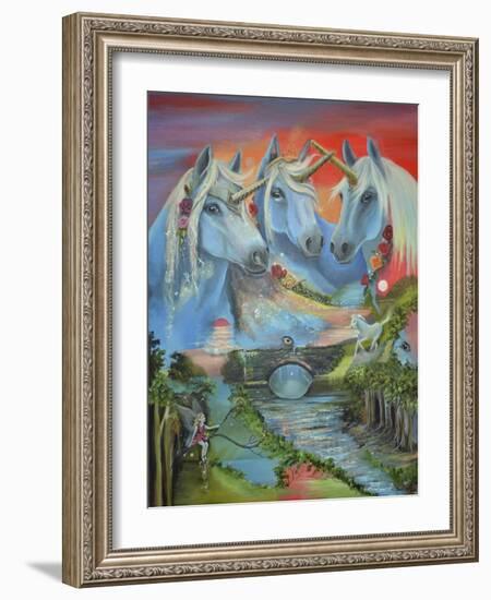 The Spirit of the Unicorn-Sue Clyne-Framed Giclee Print