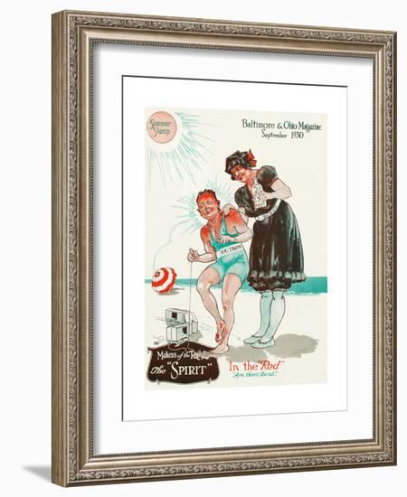 The Spirit-Charles H. Dickson-Framed Giclee Print