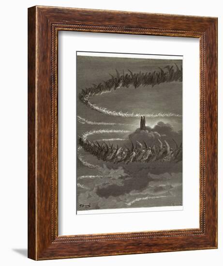 The Spirits in Jupiter-Gustave Doré-Framed Giclee Print