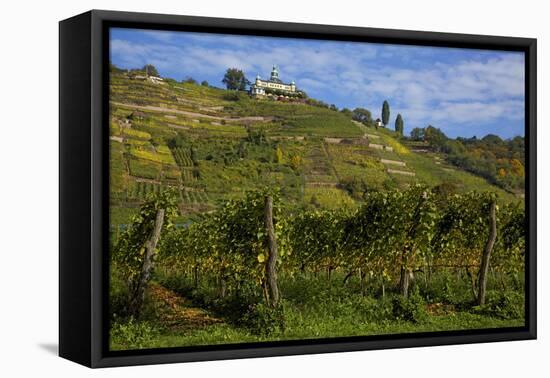 The Spitzhaus in the Vineyards in Radebeul Near Dresden-Uwe Steffens-Framed Premier Image Canvas