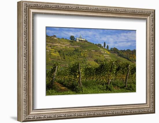 The Spitzhaus in the Vineyards in Radebeul Near Dresden-Uwe Steffens-Framed Photographic Print