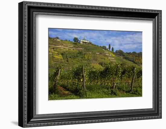 The Spitzhaus in the Vineyards in Radebeul Near Dresden-Uwe Steffens-Framed Photographic Print