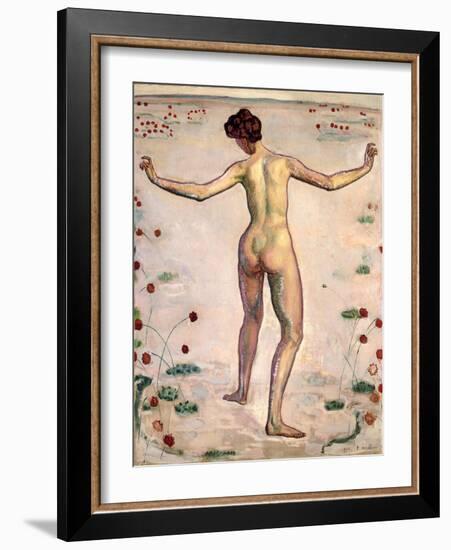 The Splendor of Lines; Linienherrlichkeit, 1908-Ferdinand Hodler-Framed Giclee Print