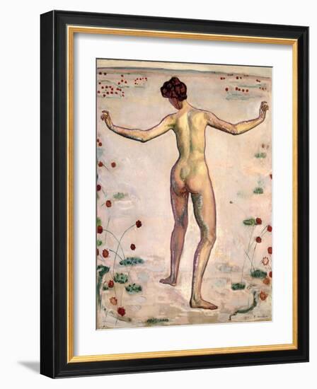 The Splendor of Lines; Linienherrlichkeit, 1908-Ferdinand Hodler-Framed Giclee Print