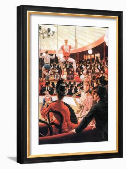 The Sporting Women-James Tissot-Framed Premium Giclee Print