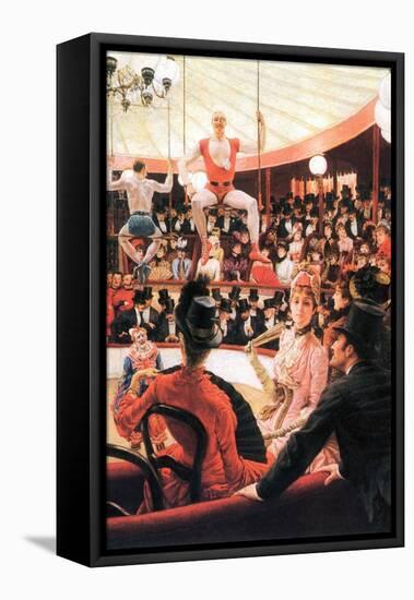 The Sporting Women-James Tissot-Framed Stretched Canvas