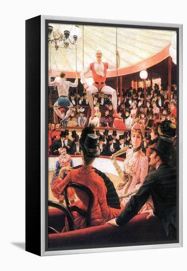 The Sporting Women-James Tissot-Framed Stretched Canvas