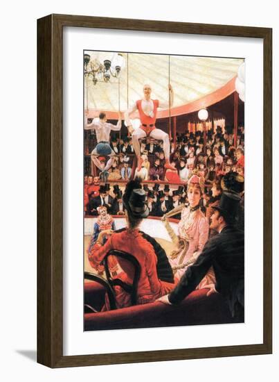The Sporting Women-James Tissot-Framed Art Print