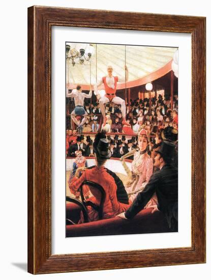 The Sporting Women-James Tissot-Framed Art Print