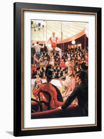 The Sporting Women-James Tissot-Framed Art Print