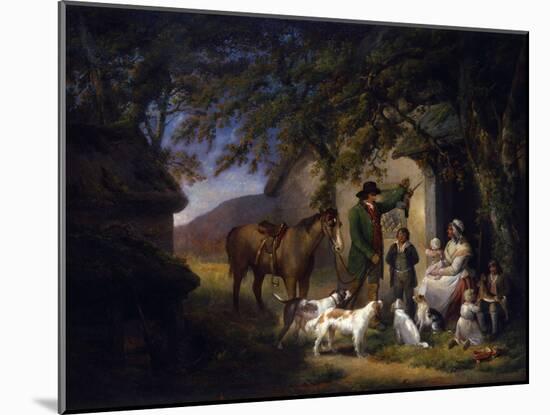 The Sportsmans Return-George Morland-Mounted Giclee Print