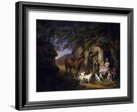 The Sportsmans Return-George Morland-Framed Giclee Print