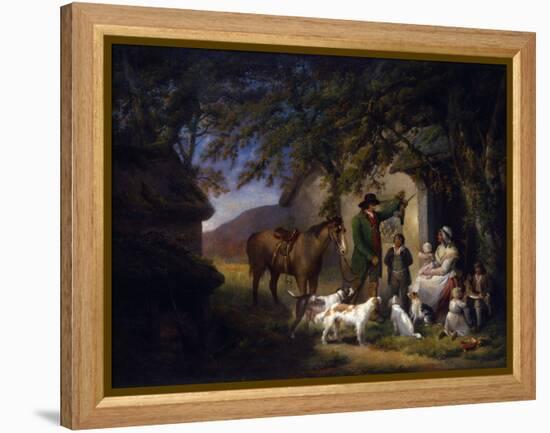 The Sportsmans Return-George Morland-Framed Premier Image Canvas