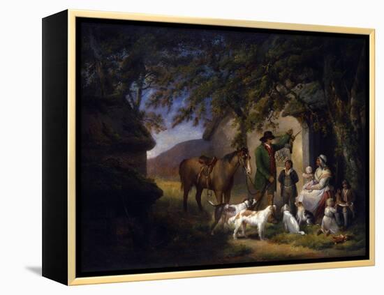 The Sportsmans Return-George Morland-Framed Premier Image Canvas