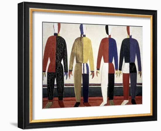 The Sportsmen-Kasimir Malevich-Framed Giclee Print