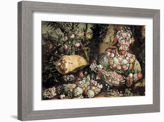 The Spring-Giuseppe Arcimboldo-Framed Art Print