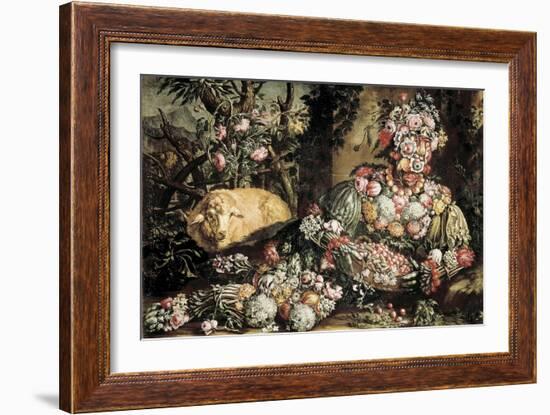 The Spring-Giuseppe Arcimboldo-Framed Art Print