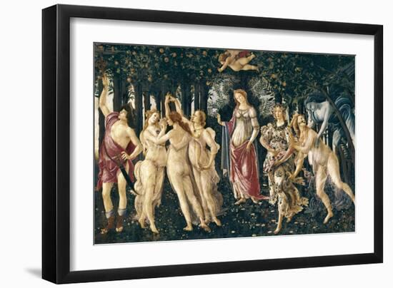 The Spring-Sandro Botticelli-Framed Art Print