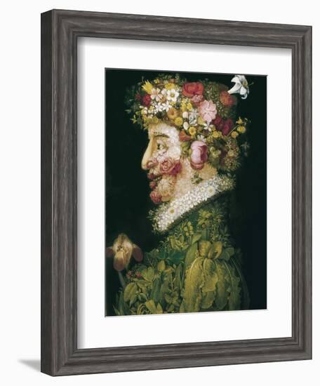 The Spring-Giuseppe Arcimboldo-Framed Art Print