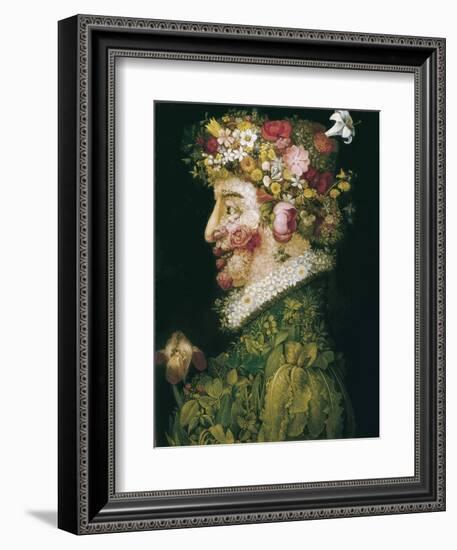 The Spring-Giuseppe Arcimboldo-Framed Art Print