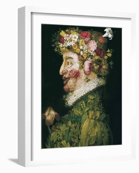 The Spring-Giuseppe Arcimboldo-Framed Art Print