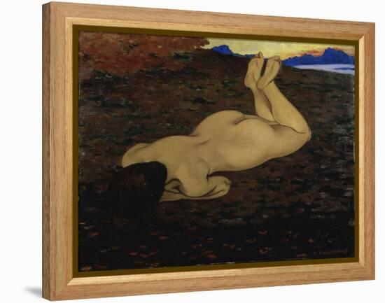 The Spring-Félix Vallotton-Framed Premier Image Canvas