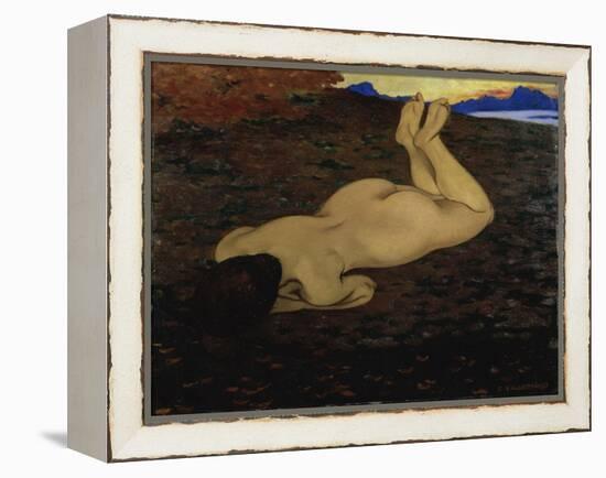 The Spring-Félix Vallotton-Framed Premier Image Canvas