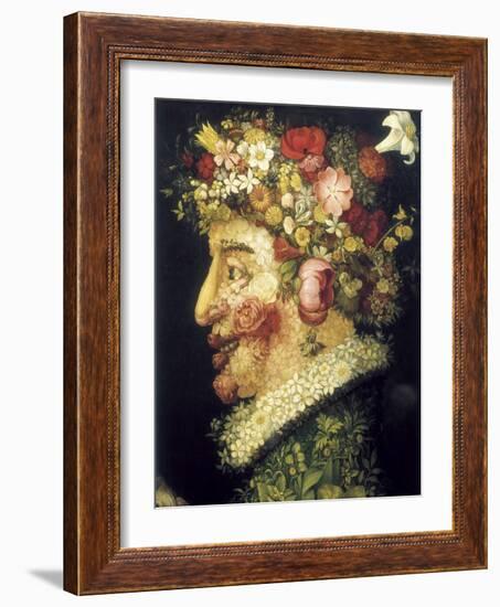 The Spring-Giuseppe Arcimboldo-Framed Art Print