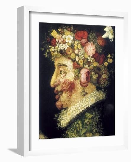 The Spring-Giuseppe Arcimboldo-Framed Art Print